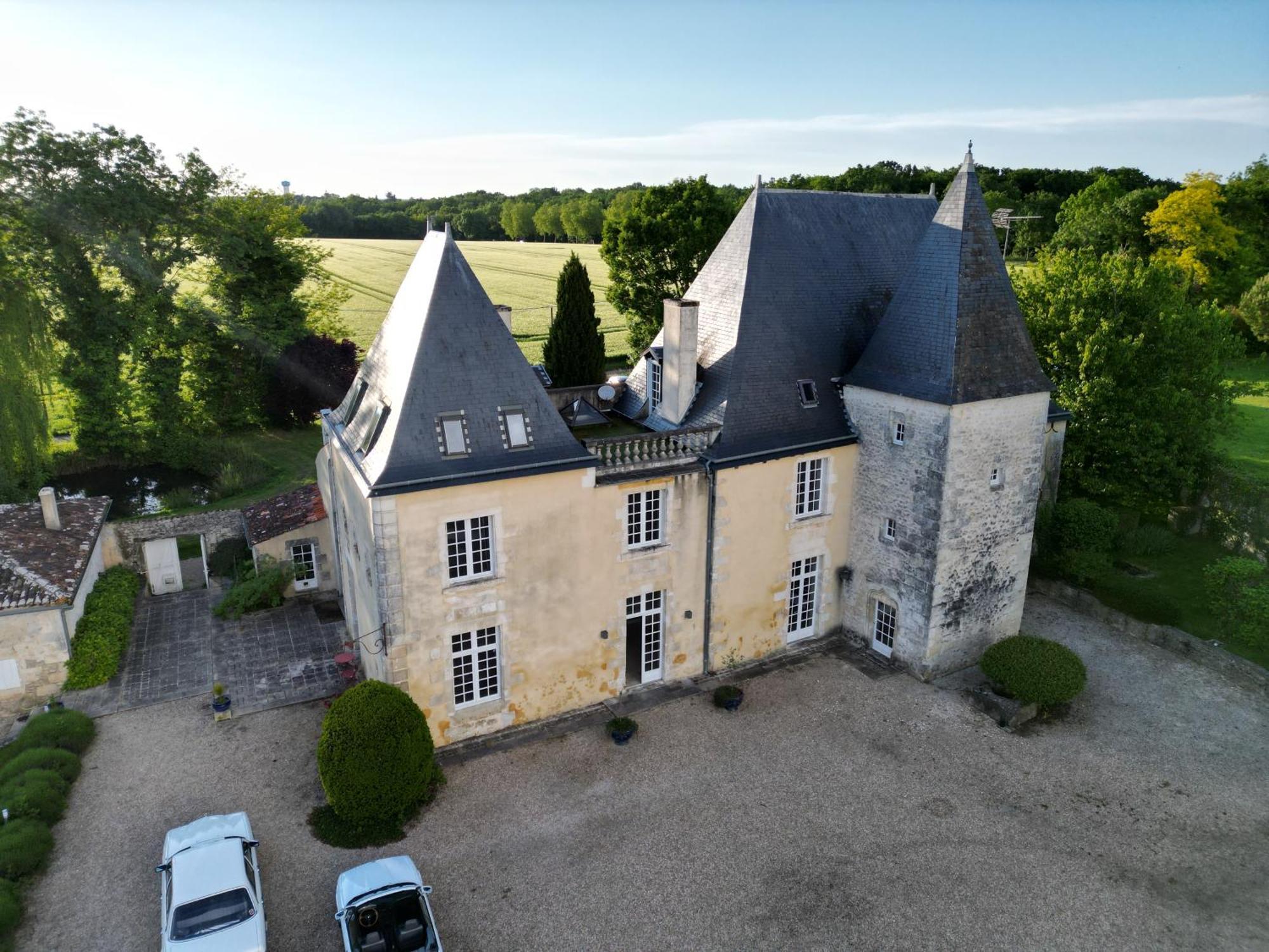 Saint-Porchaire Chateau De La Vallade מראה חיצוני תמונה